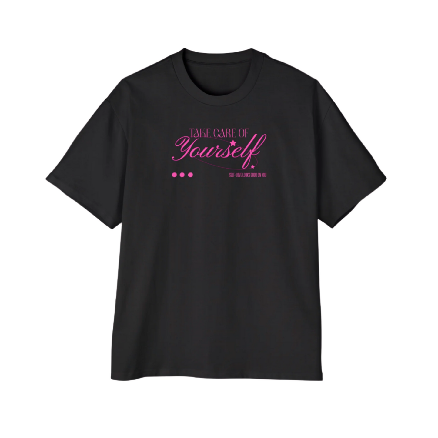 Take Care of Yourself Oversized Fit Tee