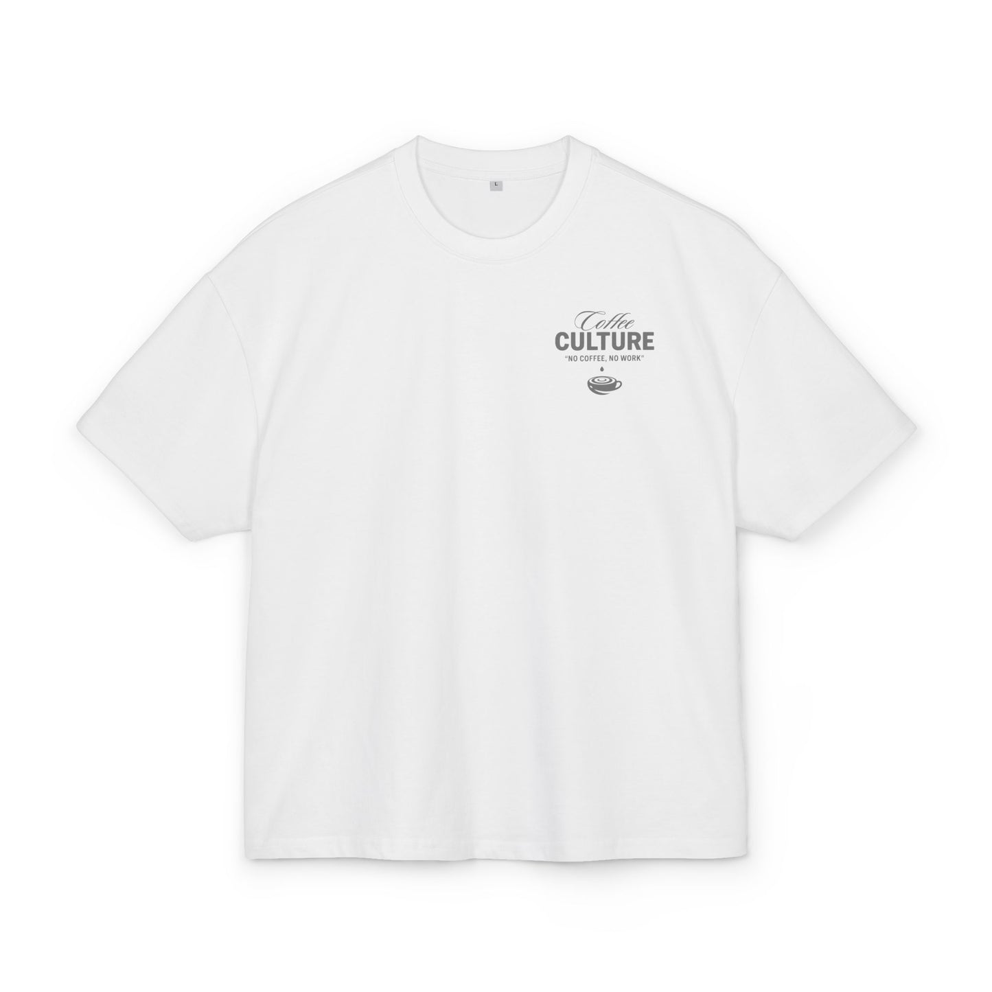 Coffee Culture Oversized Fit Tee