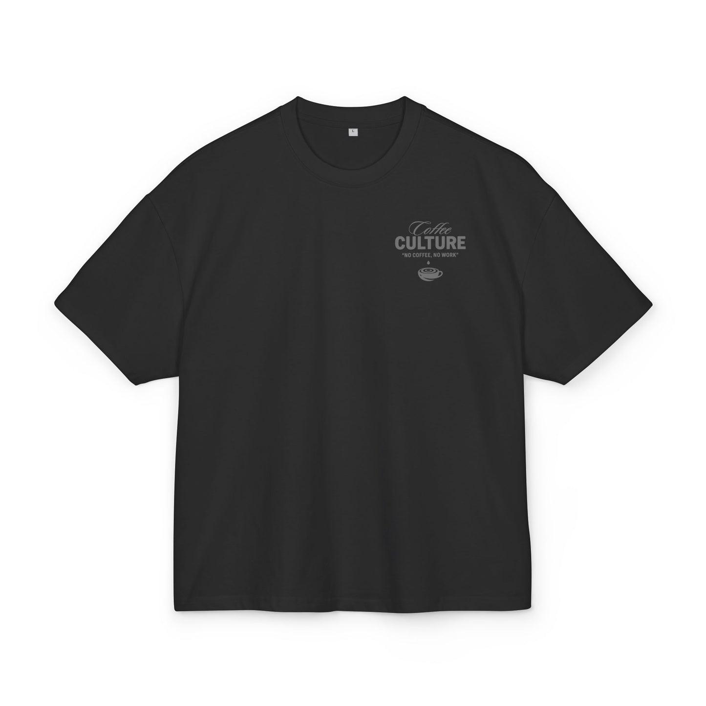 Coffee Culture Oversized Fit Tee