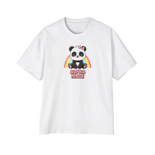 Alpha Male Panda Oversized Fit Tee