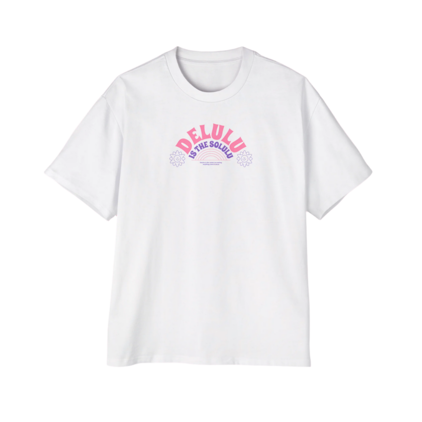 Delulu is the Solulu Oversized Fit Tee